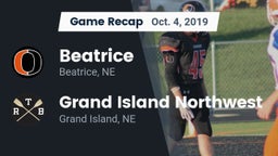 Recap: Beatrice  vs. Grand Island Northwest  2019