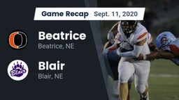 Recap: Beatrice  vs. Blair  2020