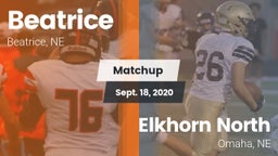 Matchup: Beatrice  vs. Elkhorn North  2020