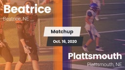 Matchup: Beatrice  vs. Plattsmouth  2020