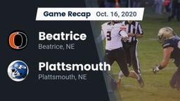 Recap: Beatrice  vs. Plattsmouth  2020