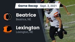 Recap: Beatrice  vs. Lexington  2021
