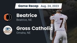 Recap: Beatrice  vs. Gross Catholic  2023