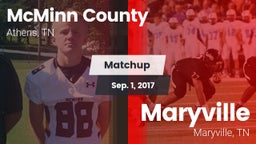 Matchup: McMinn County High vs. Maryville  2016