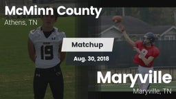 Matchup: McMinn County High vs. Maryville  2018