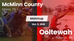 Matchup: McMinn County High vs. Ooltewah  2018