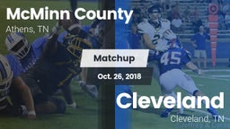 Matchup: McMinn County High vs. Cleveland  2018