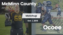 Matchup: McMinn County High vs. Ocoee  2019