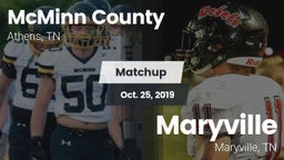 Matchup: McMinn County High vs. Maryville  2019