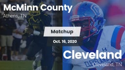 Matchup: McMinn County High vs. Cleveland  2020