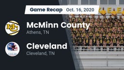 Recap: McMinn County  vs. Cleveland  2020