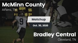 Matchup: McMinn County High vs. Bradley Central  2020