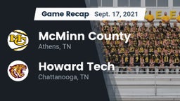 Recap: McMinn County  vs. Howard Tech  2021