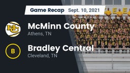 Recap: McMinn County  vs. Bradley Central  2021