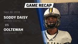 Recap: Soddy Daisy  vs. Ooltewah  2016