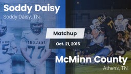 Matchup: Soddy Daisy High vs. McMinn County  2016