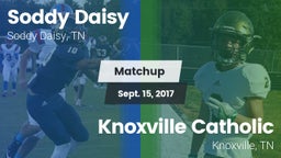 Matchup: Soddy Daisy High vs. Knoxville Catholic  2017