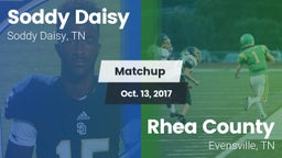 Matchup: Soddy Daisy High vs. Rhea County  2017