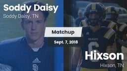 Matchup: Soddy Daisy High vs. Hixson  2018