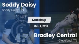 Matchup: Soddy Daisy High vs. Bradley Central  2018