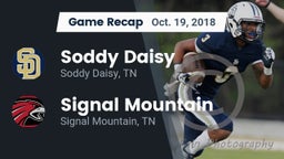 Recap: Soddy Daisy  vs. Signal Mountain  2018