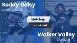 Matchup: Soddy Daisy High vs. Walker Valley  2018