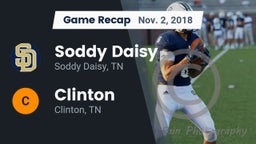 Recap: Soddy Daisy  vs. Clinton  2018