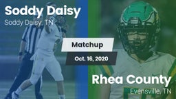 Matchup: Soddy Daisy High vs. Rhea County  2020