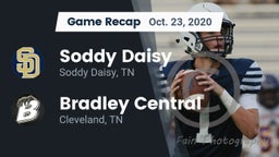 Recap: Soddy Daisy  vs. Bradley Central  2020