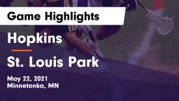 Hopkins  vs St. Louis Park  Game Highlights - May 22, 2021
