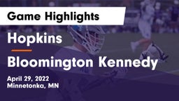 Hopkins  vs Bloomington Kennedy  Game Highlights - April 29, 2022