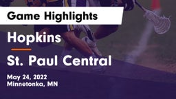 Hopkins  vs St. Paul Central Game Highlights - May 24, 2022