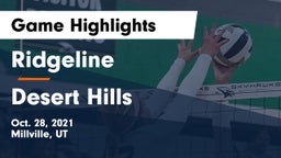 Ridgeline  vs Desert Hills  Game Highlights - Oct. 28, 2021