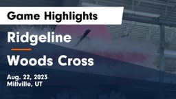 Ridgeline  vs Woods Cross  Game Highlights - Aug. 22, 2023