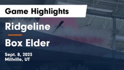 Ridgeline  vs Box Elder  Game Highlights - Sept. 8, 2023