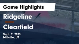 Ridgeline  vs Clearfield  Game Highlights - Sept. 9, 2023