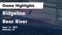 Ridgeline  vs Bear River  Game Highlights - Sept. 21, 2023