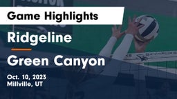 Ridgeline  vs Green Canyon  Game Highlights - Oct. 10, 2023