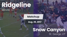 Matchup: Ridgeline vs. Snow Canyon  2017