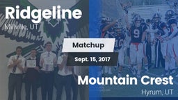 Matchup: Ridgeline vs. Mountain Crest  2017