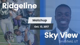 Matchup: Ridgeline vs. Sky View  2017