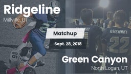 Matchup: Ridgeline vs. Green Canyon  2018
