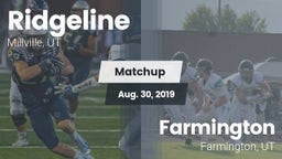 Matchup: Ridgeline vs. Farmington  2019