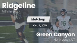 Matchup: Ridgeline vs. Green Canyon  2019