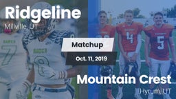 Matchup: Ridgeline vs. Mountain Crest  2019