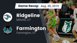 Recap: Ridgeline  vs. Farmington  2019