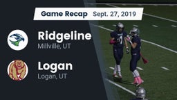 Recap: Ridgeline  vs. Logan  2019