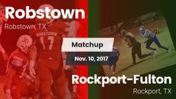 Matchup: Robstown  vs. Rockport-Fulton  2017