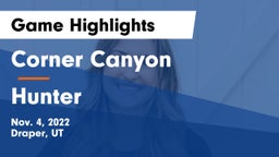 Corner Canyon  vs Hunter  Game Highlights - Nov. 4, 2022