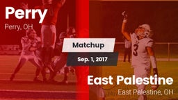 Matchup: Perry  vs. East Palestine  2017